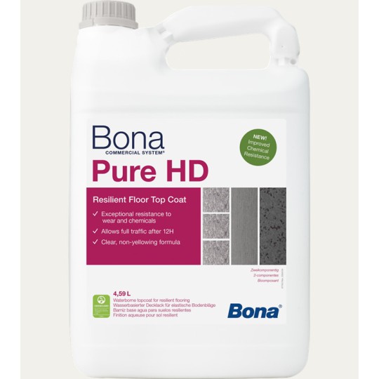 Vitrificateur bi-composant pour sols souples - Bona Pure HD (durcisseur inclus)